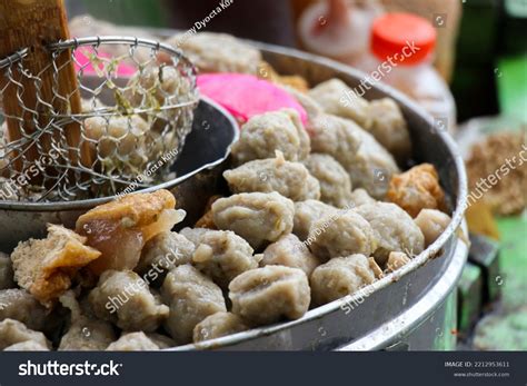 Close View Indonesias Street Food Pentol Stock Photo 2212953611 | Shutterstock