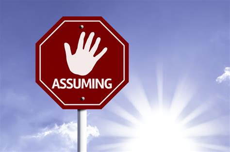 Stop Assuming. Start Asking! | Wicker Park Group