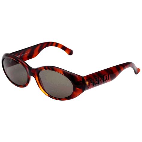 Fendi Vintage Logo Sunglasses For Sale at 1stDibs