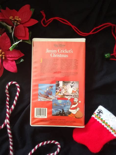 Jiminy Cricket's Christmas VHS 1988/walt Disney Home Video - Etsy