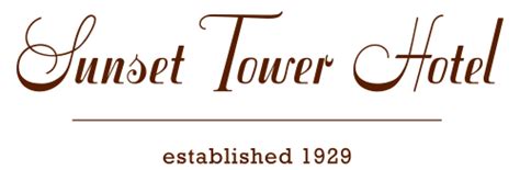 The Tower Bar — Sunset Tower Hotel