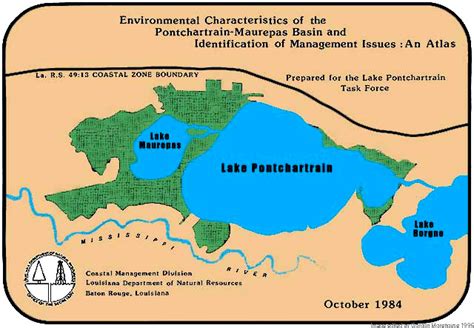 Pontchartrain-Maurepas Area Maps