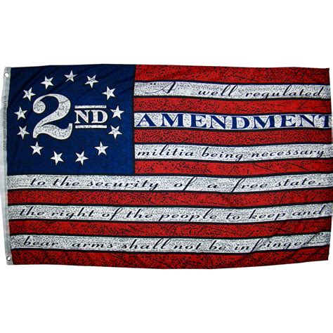 Vintage 2nd Amendment Flag / Betsy Ross Bear Arms Quote Flag for Sale!