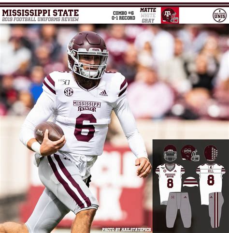 2019 Mississippi State Football Uniform Season Review - Hail State Unis