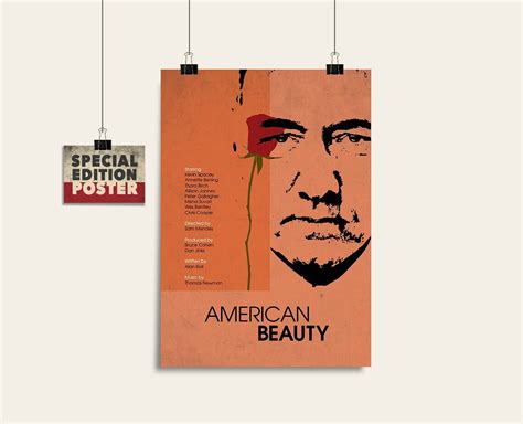 American Beauty Movie poster Digital print Wall art | Etsy