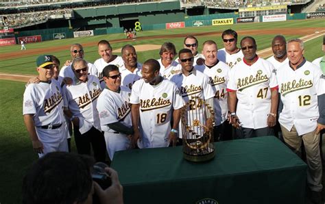 The 1989 World Champion Oakland Athletics who bested the San Francisco ...