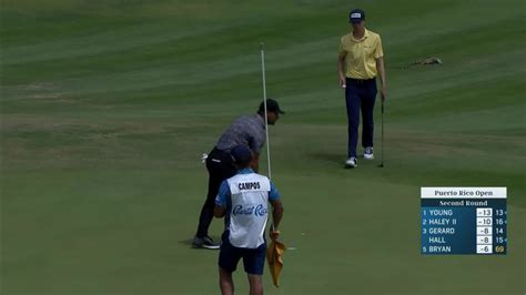 Rafael Campos makes birdie on No. 16 at Puerto Rico