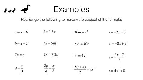 A5a – Rearranging formulas to change the subject – BossMaths.com