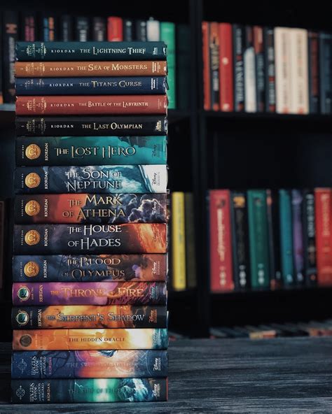 𝙦𝙤𝙩𝙙 | have you read any of Rick Riordan books? If so which series is ...