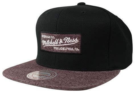 Mitchell & Ness | Mitchell and Ness Black Melange Infill Snapback