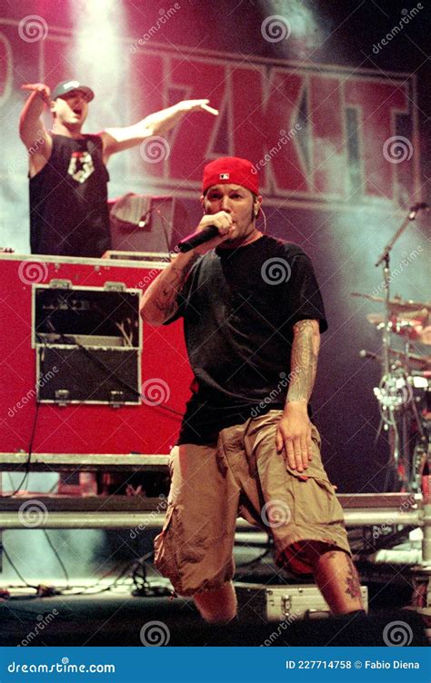 Limp Bizkit,Fred Durst and DJ Lethal during the Concert Editorial Stock Photo - Image of ...