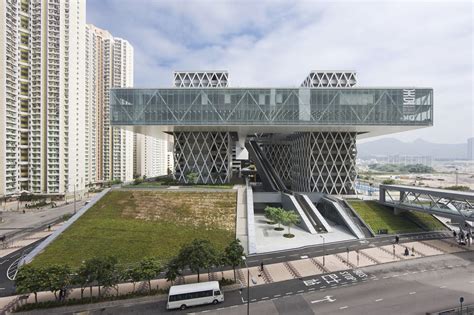 Hong Kong Institute of Design,© Sergio Pirrone Hong Kong Architecture, Architecture Landmark ...