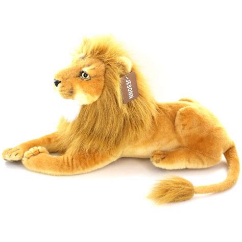 Juguetes de peluche de León de animales de peluche realistas de Jesús ...