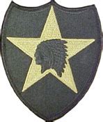 2nd Infantry Division Multicam Shoulder Patch With Velcro