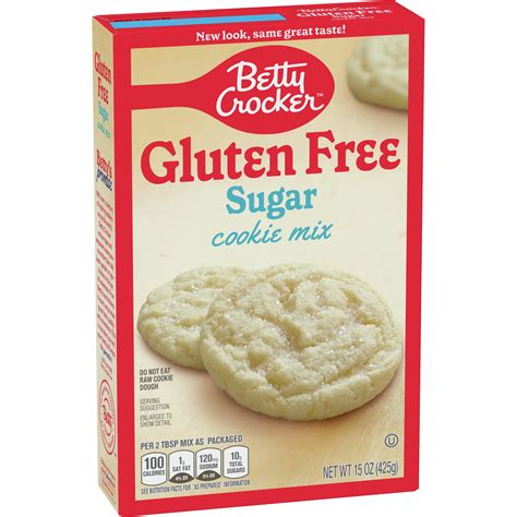 Betty Crocker Gluten Free Sugar Cookie Mix, 15 oz. - Walmart.com