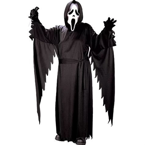 Teen Boys Ghost Face Scream Costume | Party City