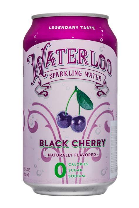 Black Cherry | Waterloo Sparkling Water | BevNET.com Product Review + Ordering | BevNET.com