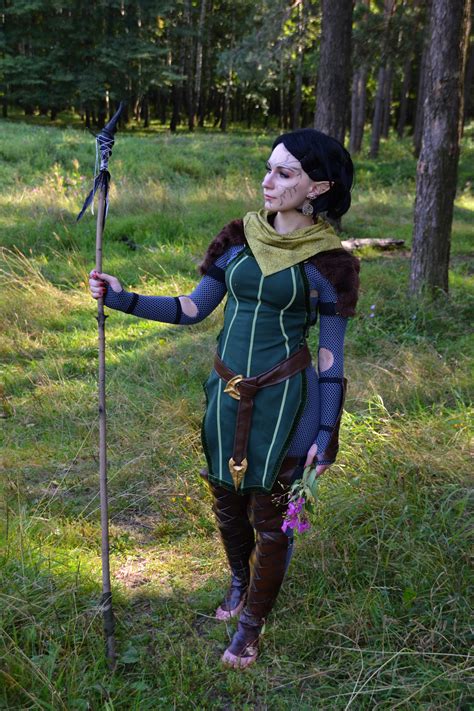 DA2 - Merrill cosplay full body shot by Roksik on DeviantArt