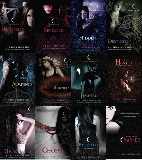 The House of Night Full Series: Books 1-12 by P. C. Cast Kristen Cast ...