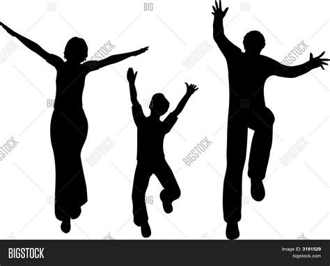 Happy Family Vector Vector & Photo (Free Trial) | Bigstock