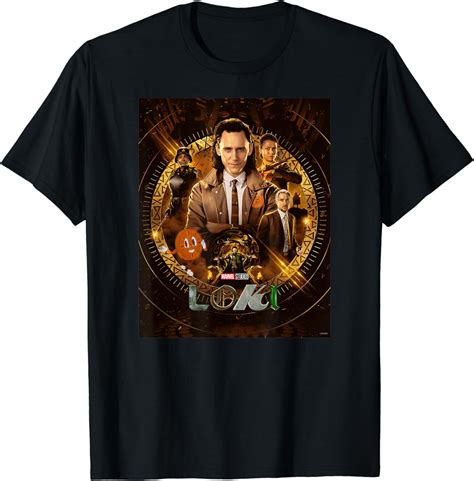 Amazon.com: Marvel Loki Characters Disney+ Series Poster T-Shirt: Clothing