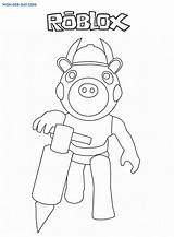 Roblox Piggy Coloring Pages Printable – Warehouse Of Ideas sketch template