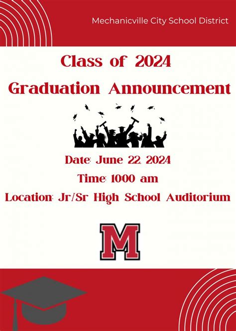 Class of 2024 Graduation - Mechanicville City School District