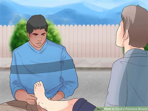 How to Treat a Puncture Wound (with Pictures) - wikiHow