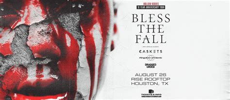 BLESSTHEFALL: Hollow Bodies 10 Year Anniversary Tour at Rise Rooftop, RISE Rooftop, Houston, 26 ...