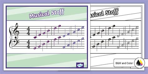 FREE Music Notes Chart | Educational Resources | Twinkl USA