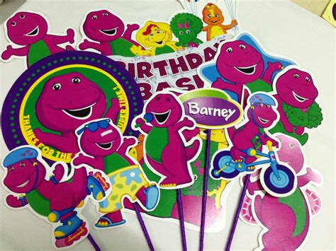 Party Hat: Barney Party for baby Aisya