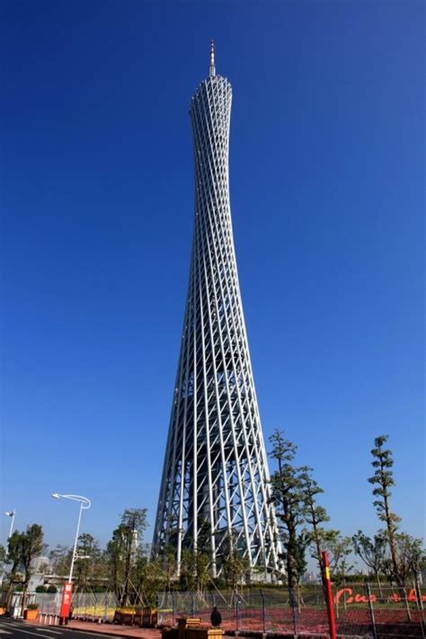 Canton Tower, Guangzhou, China, 600 meters | Canton tower, Tower ...