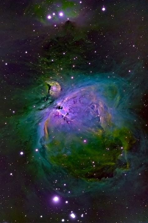 Orion’s Sword nebular complex in emission line false-color. By notveryleet | Space and astronomy ...