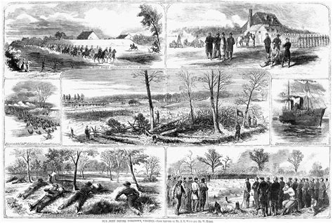 Siege Of Yorktown, 1862 Painting by Granger