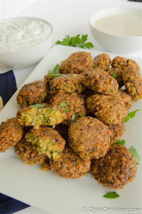 Quick Falafel Recipe Using Canned Chickpeas | Oh It's Delicious