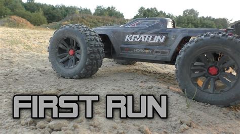 Arrma Kraton EXB First Run 6s [German] - YouTube