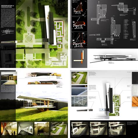 Student Architectural Presentation Board