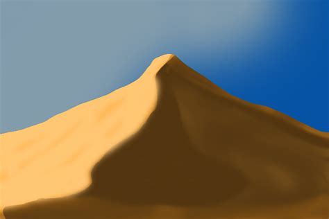 Sand Dunes Drawing at PaintingValley.com | Explore collection of Sand ...