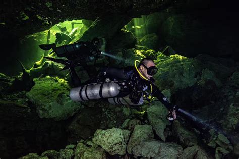 Cave diving Mexico : r/scuba