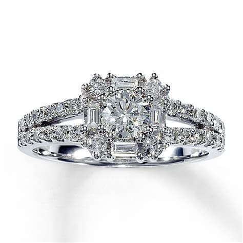 Jared - Diamond Engagement Ring 1 ct tw Round-Cut 14K White Gold