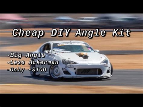 $100 DIY Drift Angle Kit for GT86/FRS/BRZ - YouTube