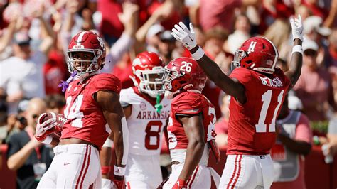 College football rankings: Where Alabama football ranks after Arkansas