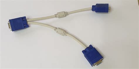 VGA cable splitter for dual display, Computers & Tech, Parts ...