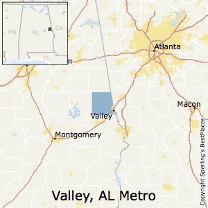 Best Places to Live in Valley Metro Area, Alabama