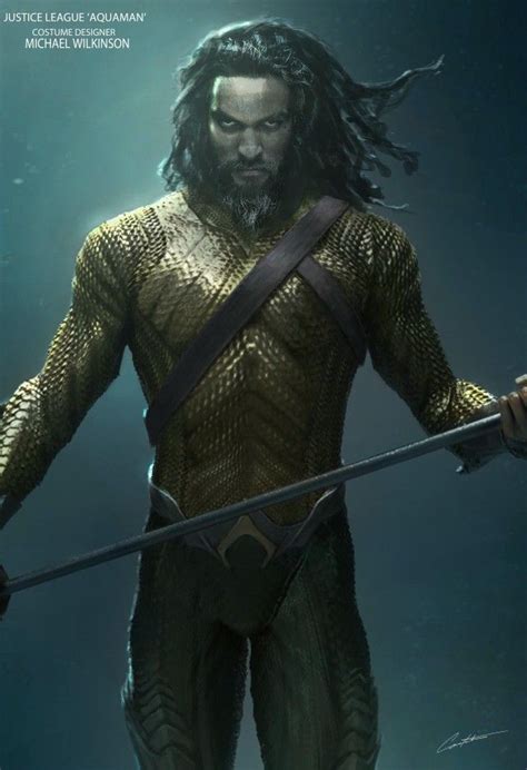 JUSTICE LEAGUE Concept Art Reveals Zack Snyder's Take On Aquaman's ...