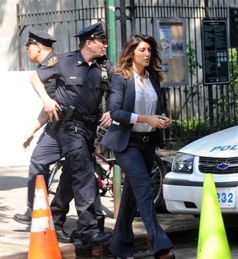 Jennifer Esposito Seen Filming 'Blue Bloods' | Contact Any Celebrity ...