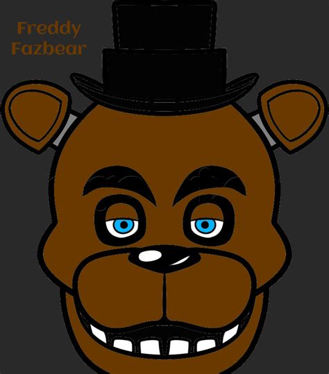 How To Draw Freddy Fazbear Head - Drawing.rjuuc.edu.np