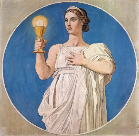 Allegory Of Faith, 1842, 110×110 cm by Jean Auguste Dominique Ingres: History, Analysis & Facts ...