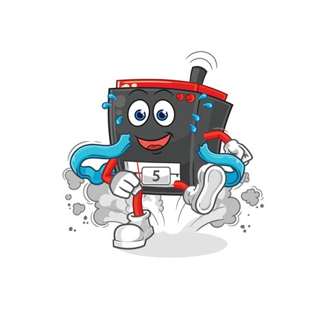 radio cartoon character 10759129 Vector Art at Vecteezy