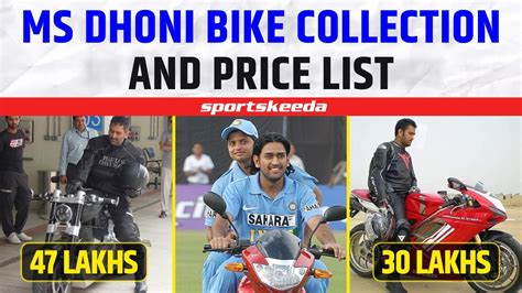 From Harley Davidson to Kawasaki Ninja: MS Dhoni Bike Collection and ...